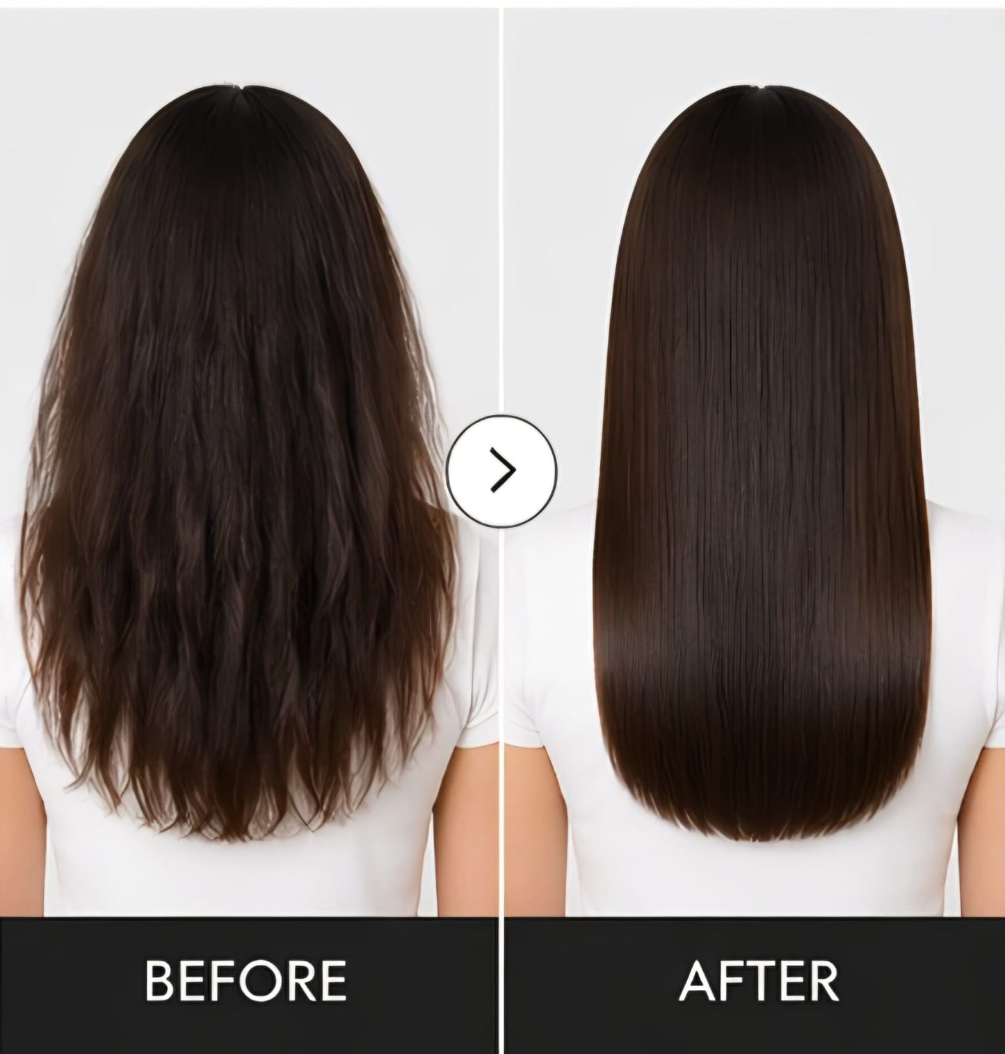 CareBrush PRO 3-in-1 Ceramic Hair Straightening Brush For Women